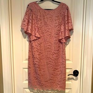 Rose lace dress